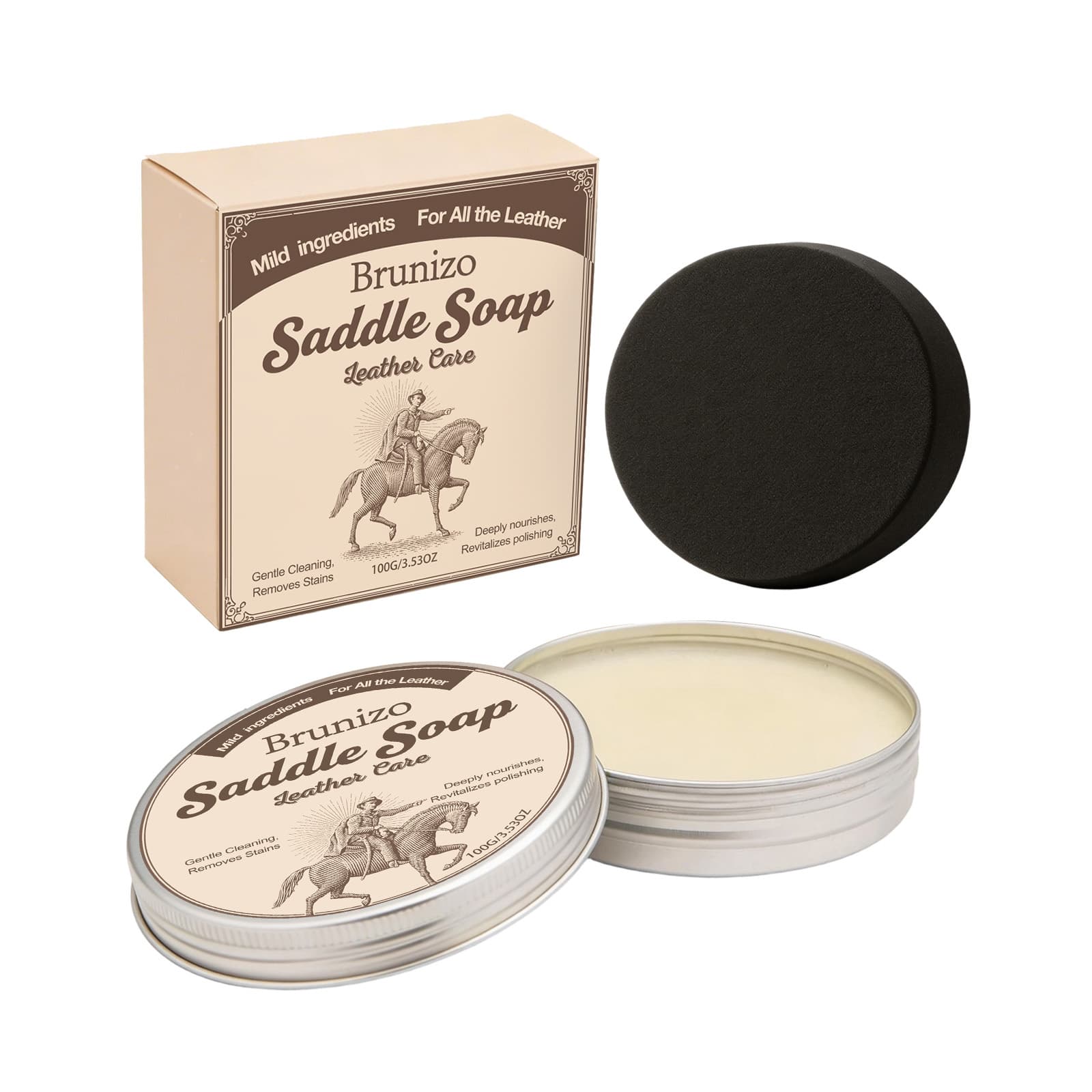 Leather Saddle Care Soap
